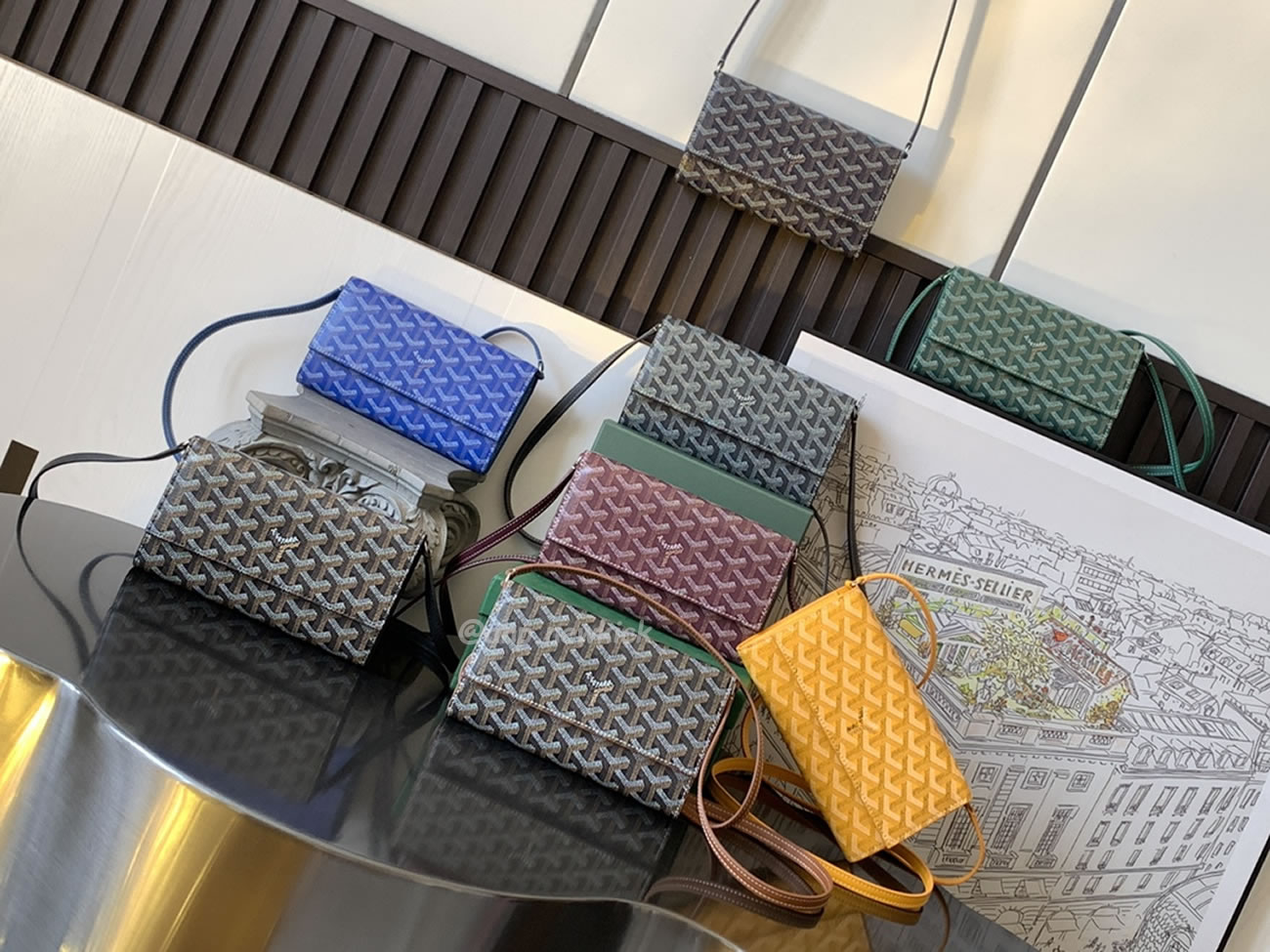 Goyard Varenne Wallet 12 Cm X 3.3 Cm X 19 Cm (26) - newkick.vip